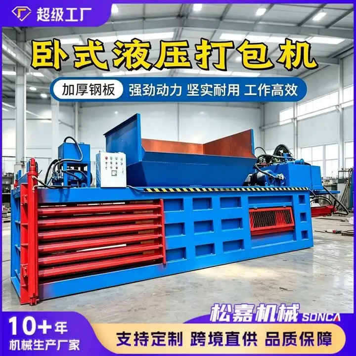Horizontal Hydraulic Baler — image 2