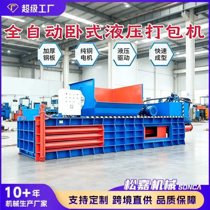 Horizontal Hydraulic Baler — image 3