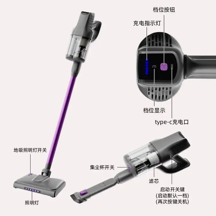 Cordless Handheld Vacuum & Mop Cleaner — image 3
