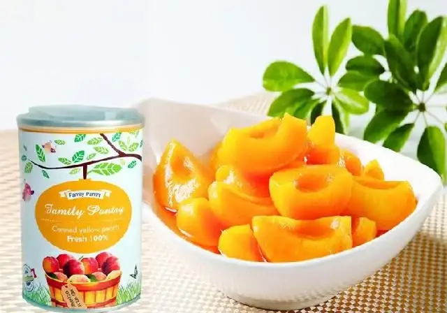Canned Peach(Slices/Diced/Halves)
