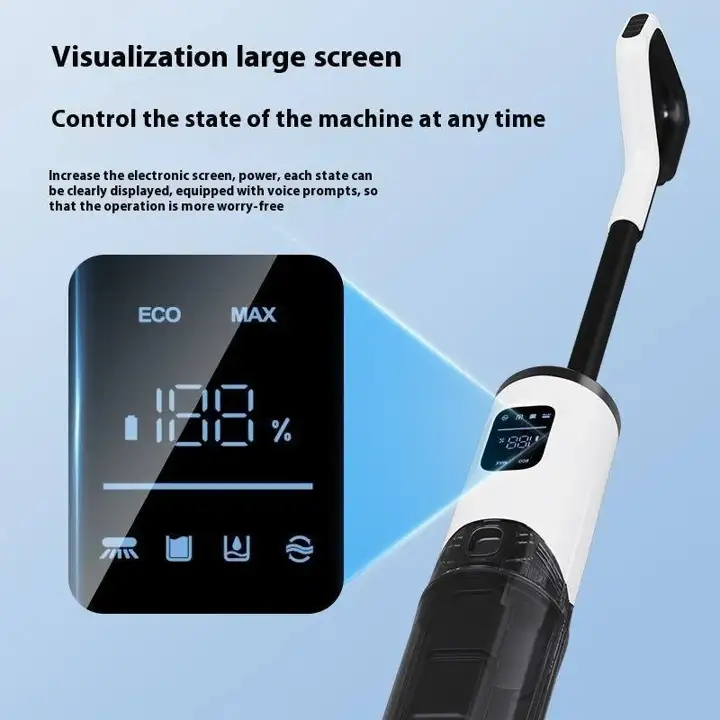 Russian-Voice Cordless Wet & Dry Floor Scrubber — image 3