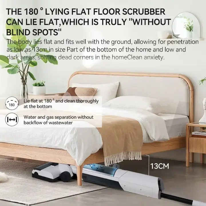 Cordless Electrolyzed-Water Floor Scrubber with Russian Voice — image 2